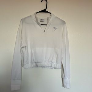 Cropped Gymshark quarter zip